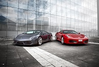Koeaja Ferrari tai Lamborghini
