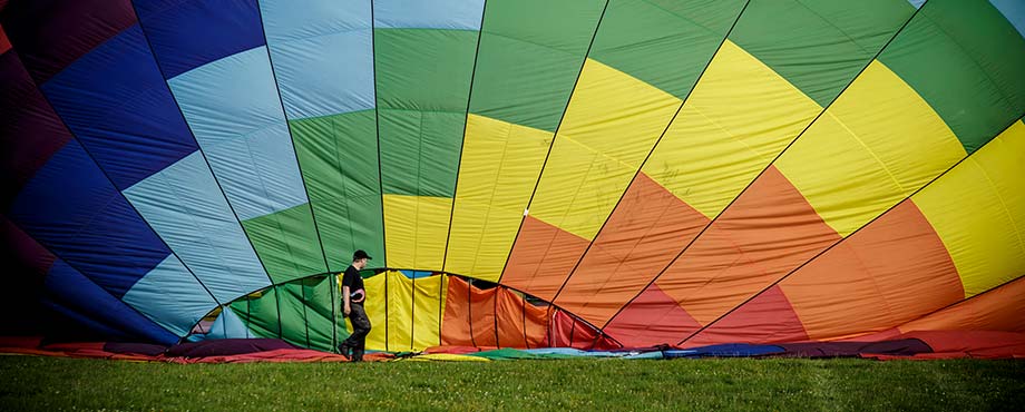 Flyg luftballong