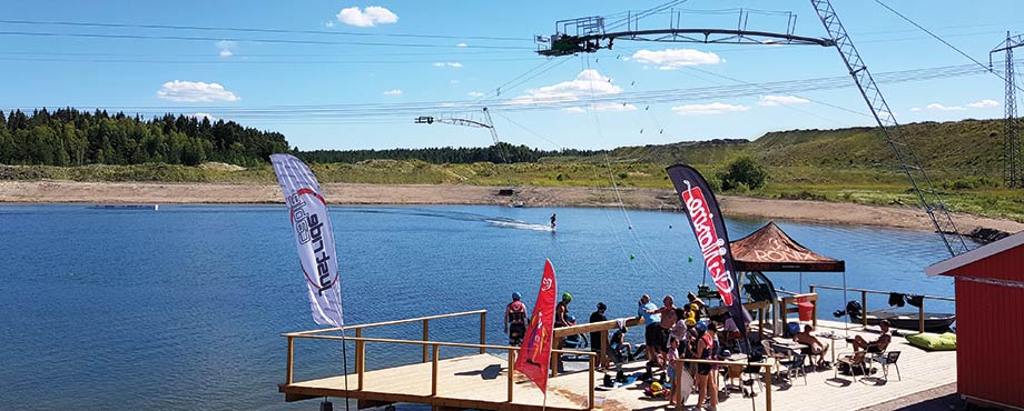 Kabelparksåkning för två