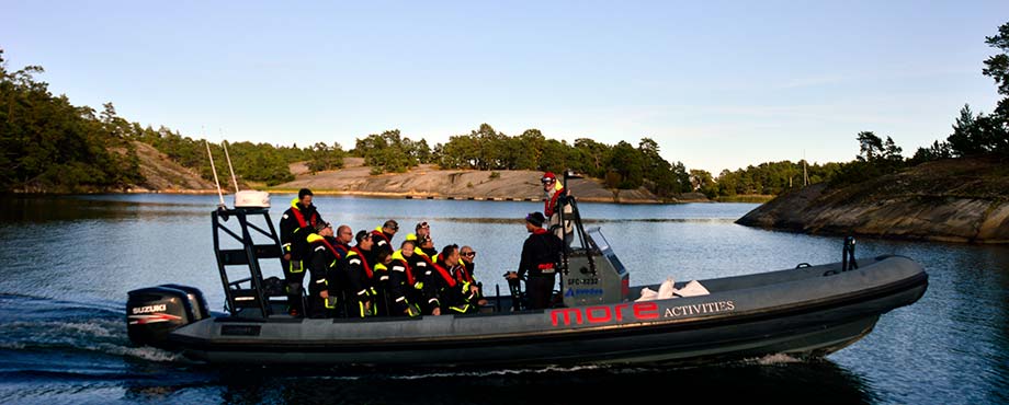 RIB Skärgårdssafari Stockholm för två